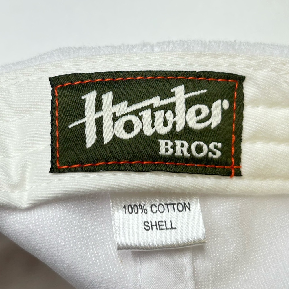 Howler Brothers NWT StrapBack Hat Sunset Palm White Terry Cloth Beach Resortwear - Picture 11 of 12
